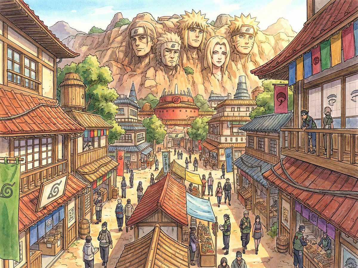 小马拉大车木叶村